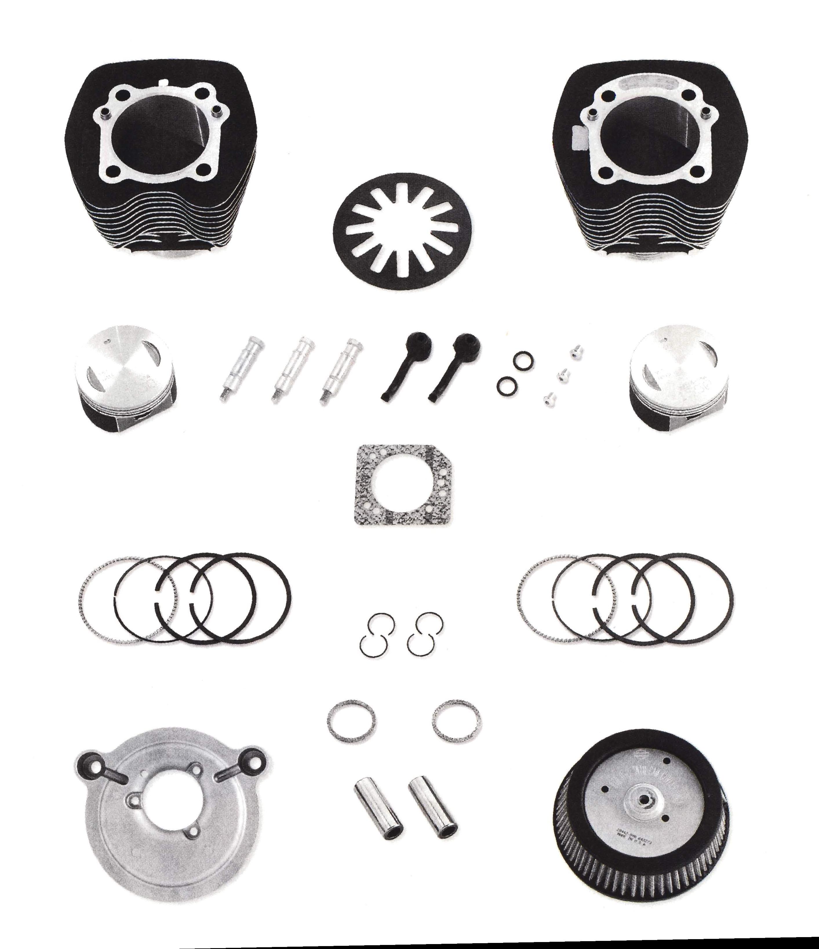 screamin eagle 96 to 103 kit