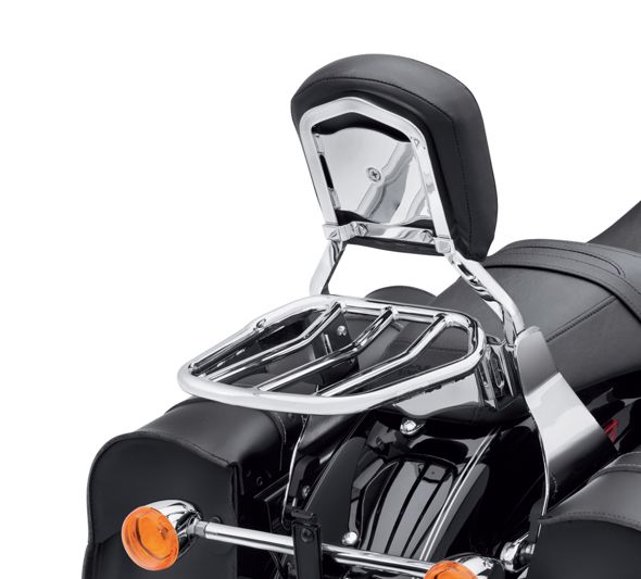 Sissy Bar Detachable Luggage Rack CSM for Harley Davidson Sportster 04-19 inox